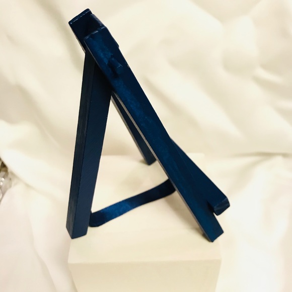 RABBIT PICTURE WITH EASEL FOR  DECOR AND EASTER - Picture 8 of 8